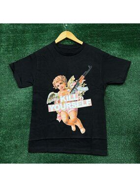 G59 Records x The Suicideboys Kill Yourself AK Cherub Hip-Hop T-Shirt Size Small